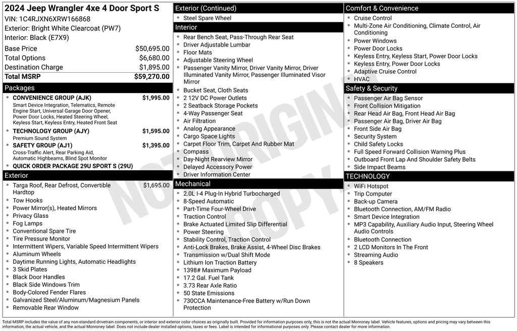 jeep wrangler 4xe 2024 1C4RJXN6XRW166868 image jeep wrangler 4xe 2024 1C4RJXN6XRW166868 image